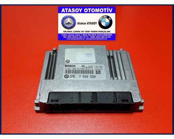 BMW E53 X5 4.4İ MOTOR BEYNİ 0261209010 7540550 7540600 7540510 7544610 7544611 7568420 DME7540550 DME7540600 DME7540510 DME7544610 12147540550 12147540600 12147540510 12147544610 12147544611 12147568420 N62M2